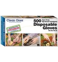 Poly Gloves 500ct